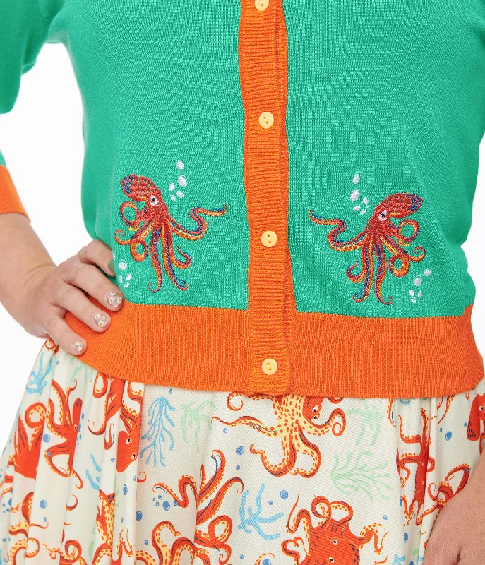 1950s-mint-green-orange-octopus-embroidery-leslie-cardigan