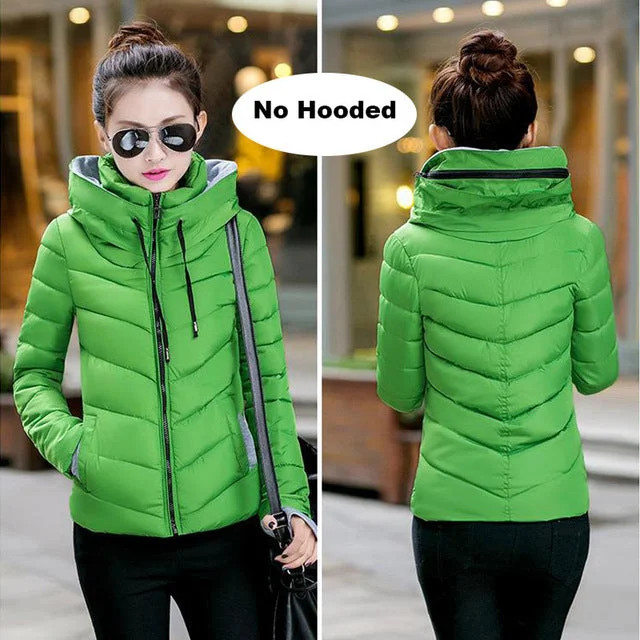 Green-No hood / XL