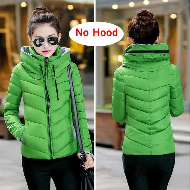 Green-No Hood / XXXL