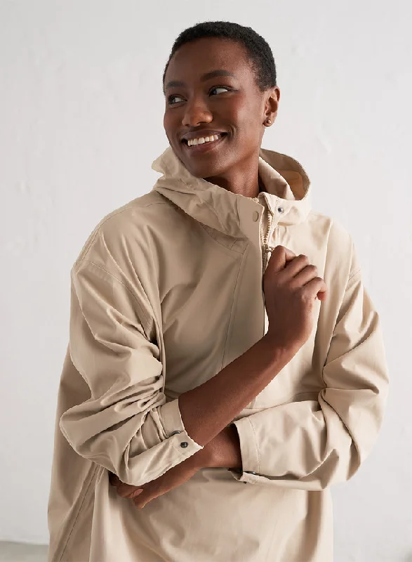 Oversized Anorak - Beige