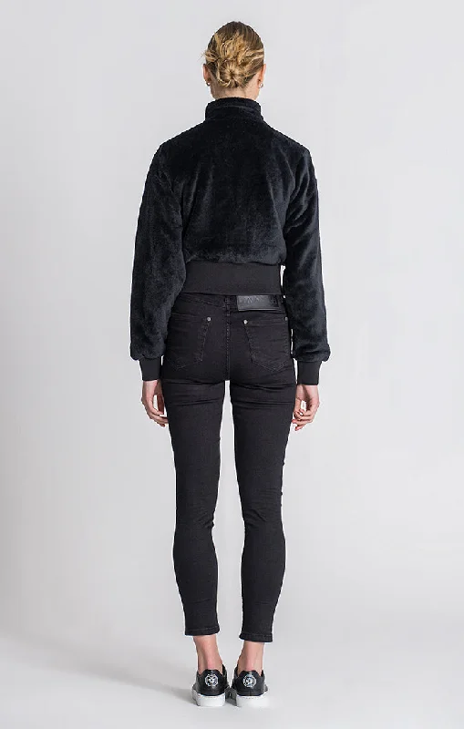 Black ID Sherpa Jacket