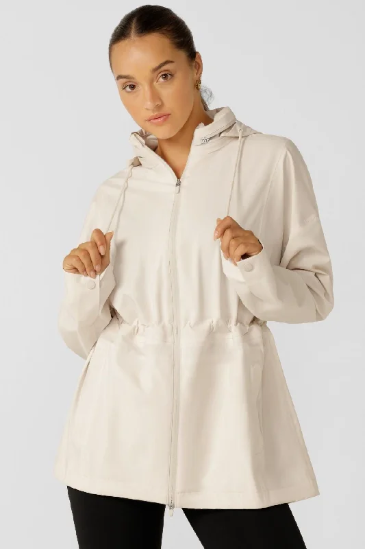 Rain Repeller Waterproof Jacket | Ivory