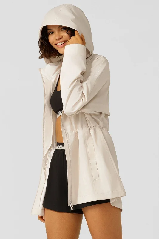 Rain Repeller Waterproof Jacket | Ivory