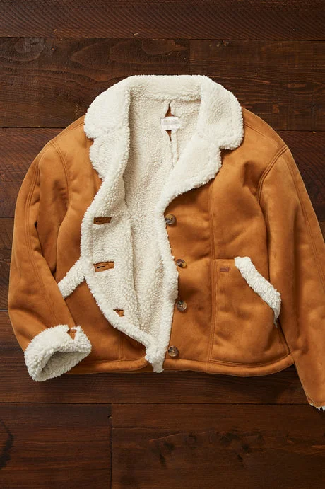 Reserve  Shearling Jacket | Caramel