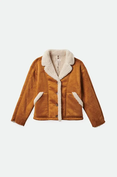 Reserve  Shearling Jacket | Caramel