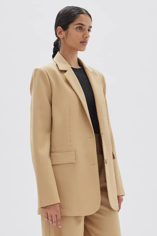 Roberta Wool Jacket | Tan