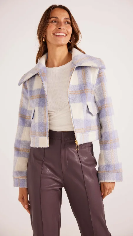 Sheridan Jacket | Blue Check