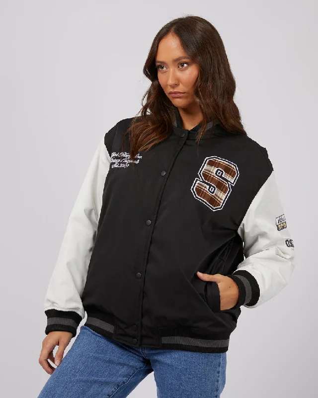 Varsity Jacket | Black