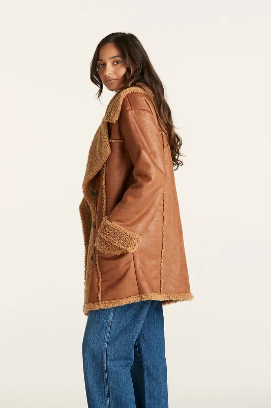 Wanderer Cabin Coat | Tan