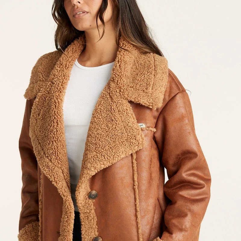 Wanderer Cabin Coat | Tan