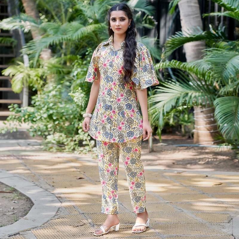 off-white-grey-floral-foil-printed-chanderi-silk-co-ord-set