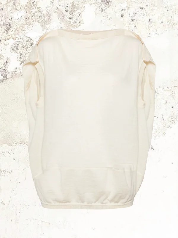 Comme des Garçons crew-neck wool top