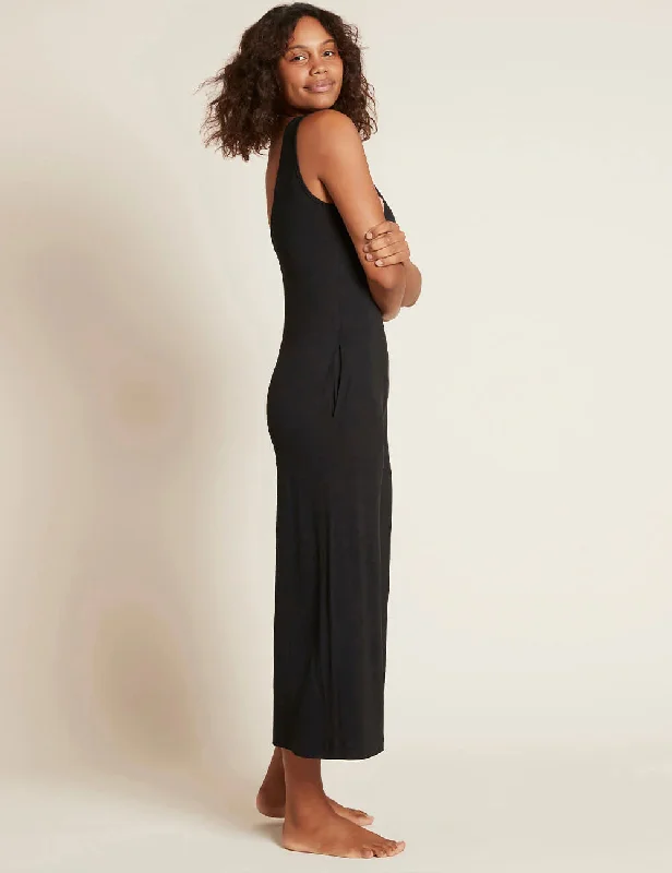 Long Jumpsuit in Black