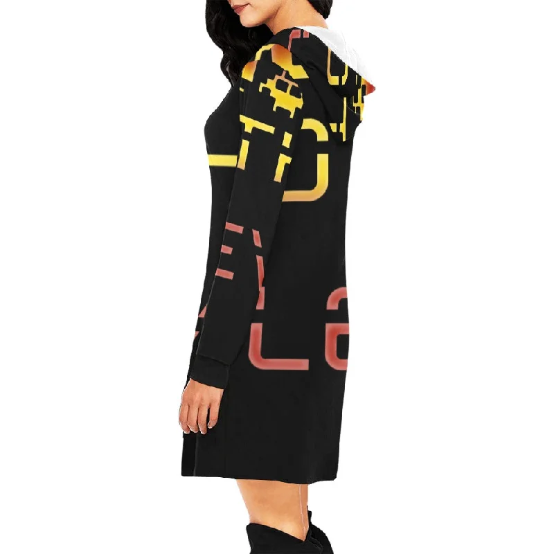 FZ Graphic Women's Hoodie Dress