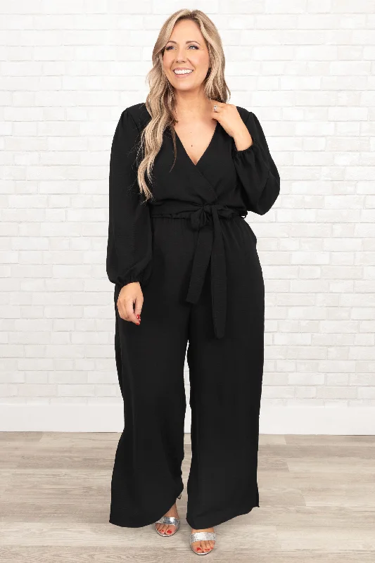 Ruin The Friendship Jumpsuit, Black