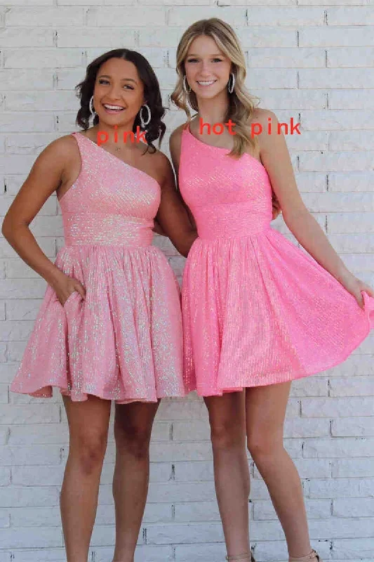 a-line-hot-pink-sequins-homecoming-dress