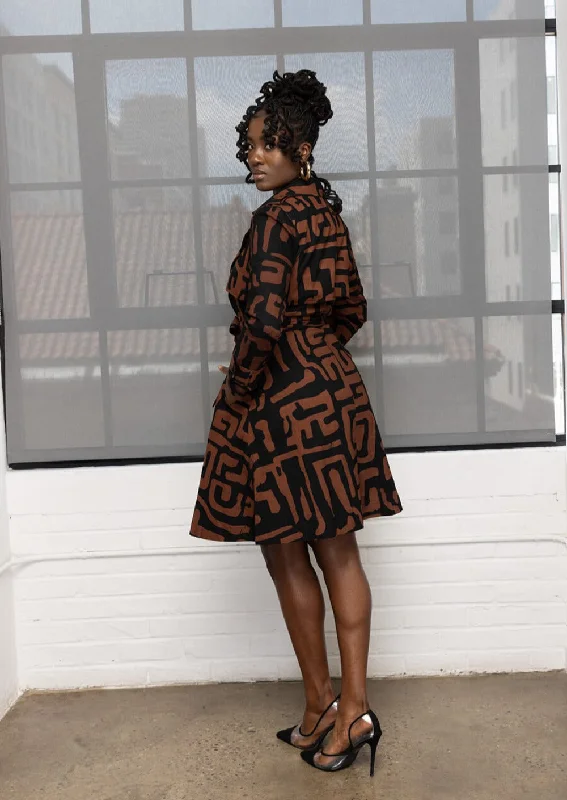 adesina-womens-african-print-utility-trench-coat-espresso-geometric