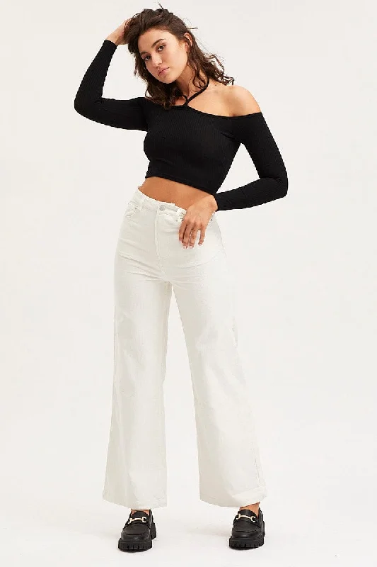 black-jersey-crop-top-long-sleeve-halter-neck-jc1818-84sb