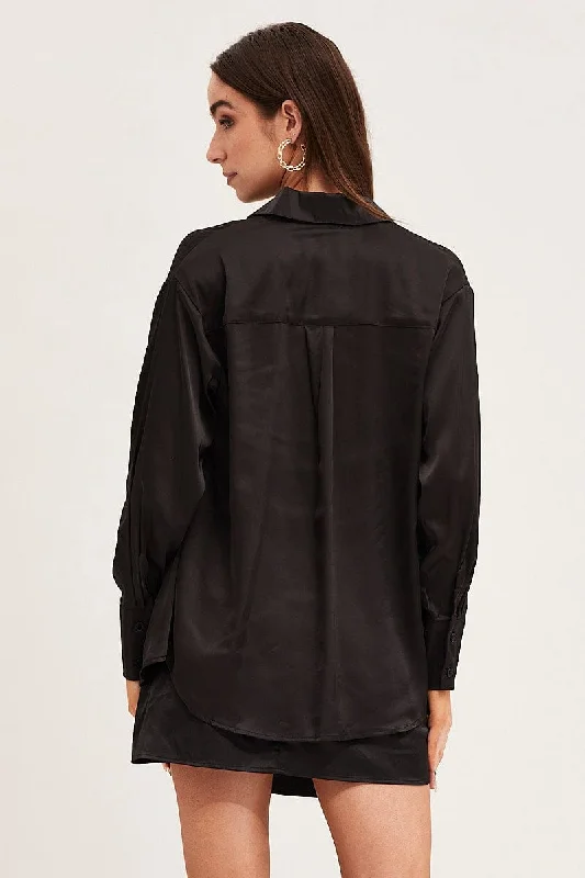 black-satin-long-sleeve-button-up-collared-shirt-wc2470-33w