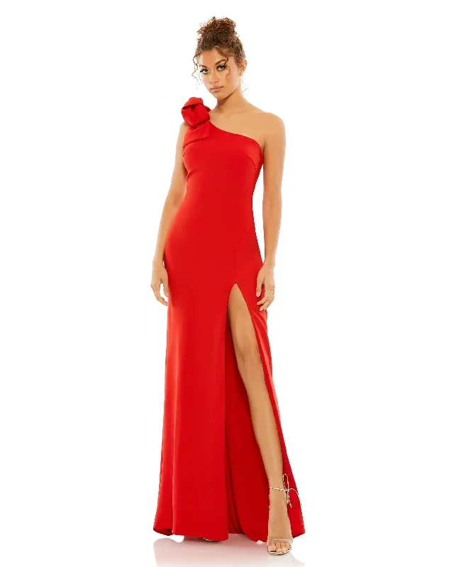 bow-one-shoulder-evening-gown-red