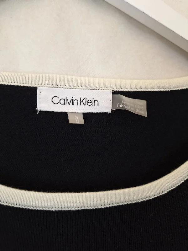 calvin-klein-essential-knit-tulip-sleeve-top-size-m-b019-457-ba