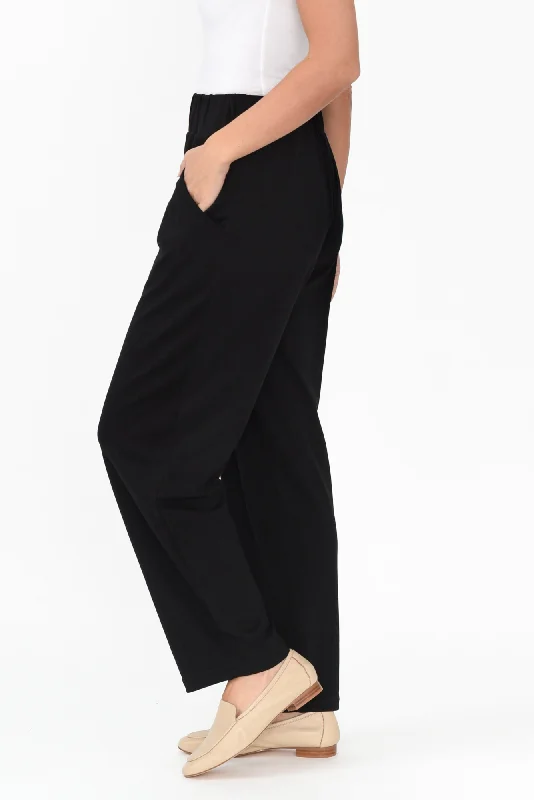 chaplin-black-stretch-pants