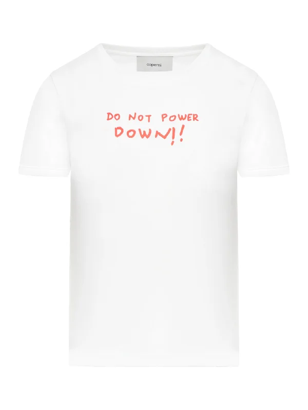 POWER DOWN BOXY T-SHIRT