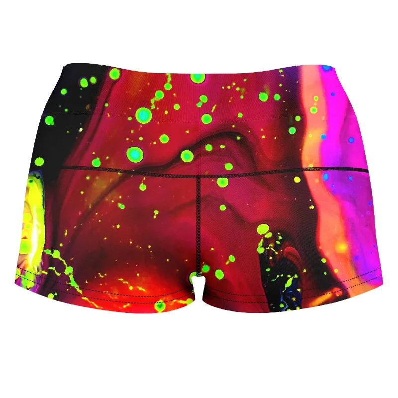 cosmos-high-waisted-womens-shorts