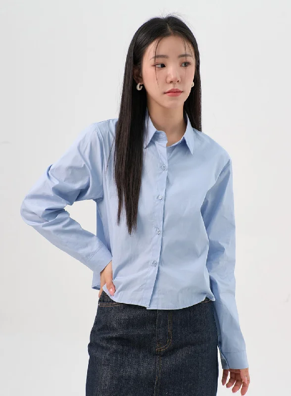 Cotton Button-Down Shirt OG328