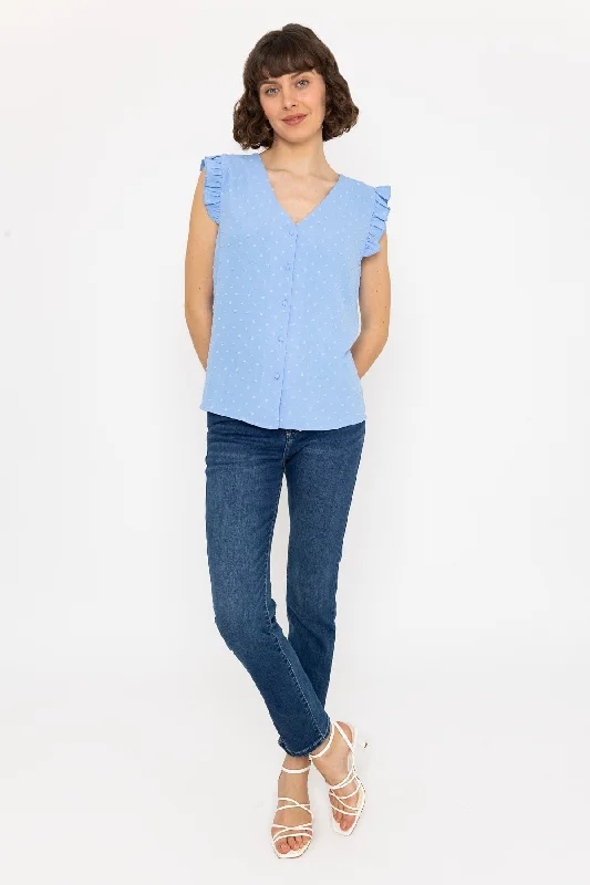 dobby-sleeveless-top-in-blue