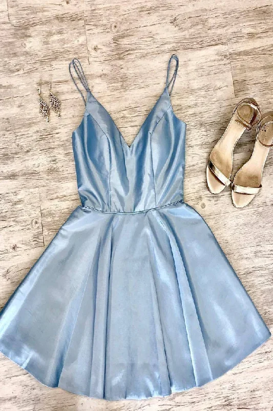 double-straps-short-sky-blue-party-dress