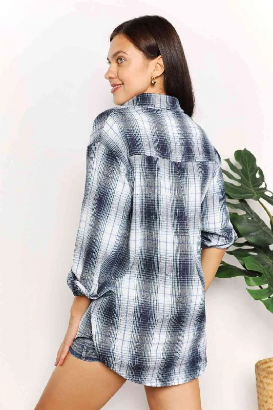 double-take-plaid-dropped-shoulder-shirt