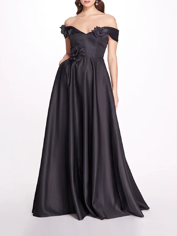 Duchess Satin Ball Gown