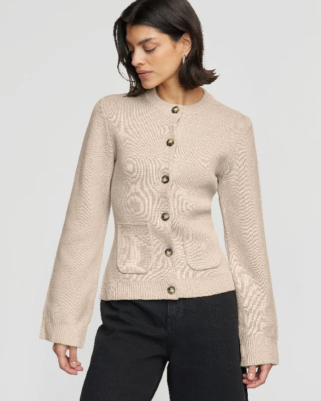 eames-cotton-wool-button-cardigan-buckwheat