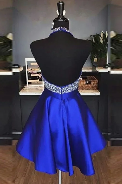 elegant-halter-short-royal-blue-homecoming-dress