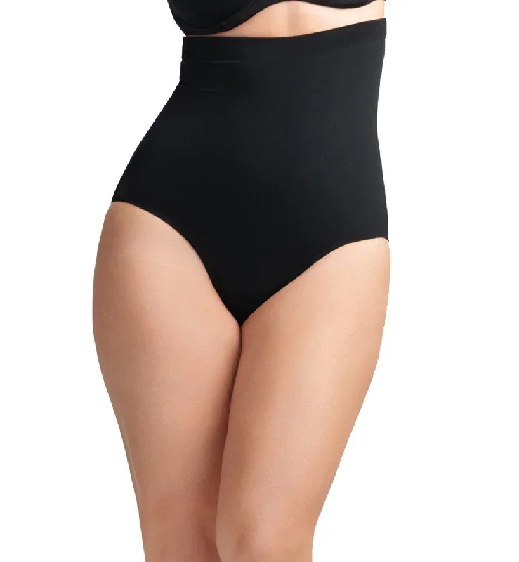 Elomi Essentials High Waist Swim Brief (ES7604)- Black