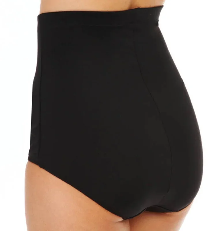 elomi-essentials-high-waist-swim-brief-es7604-black