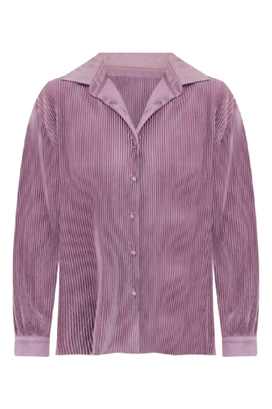 enough-for-you-purple-plisse-button-front-blouse