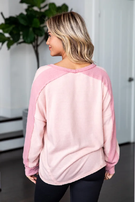 fall-for-you-pink-colorblock-top