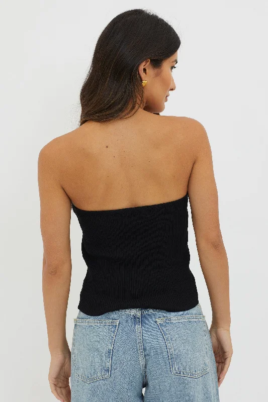 flora-strapless-knit-top-black