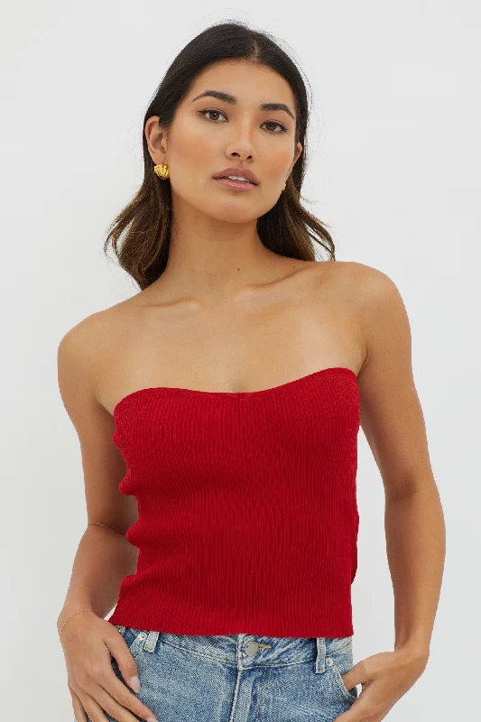 flora-strapless-knit-top-wine