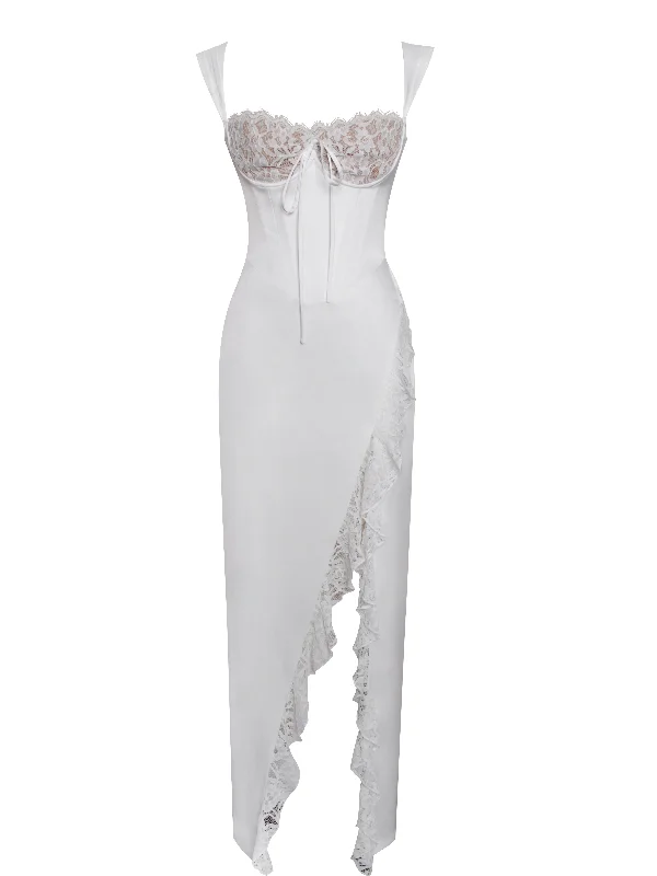 freddie-white-lace-satin-maxi-corset-dress