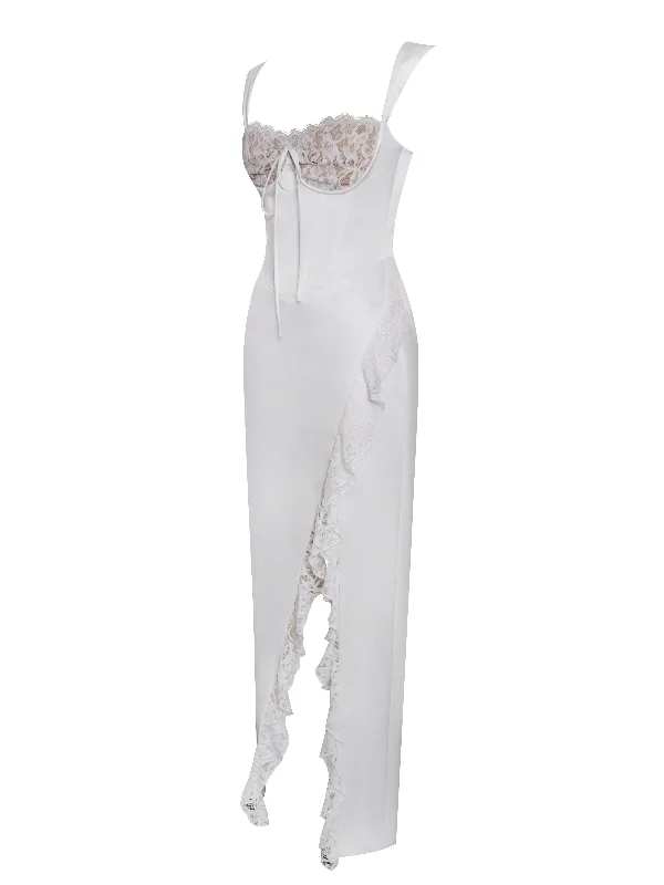 freddie-white-lace-satin-maxi-corset-dress