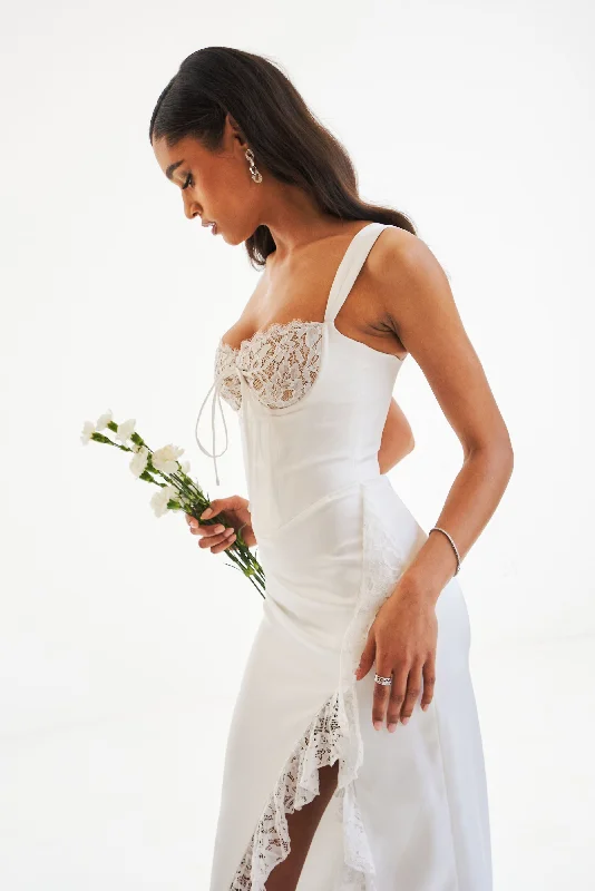 freddie-white-lace-satin-maxi-corset-dress