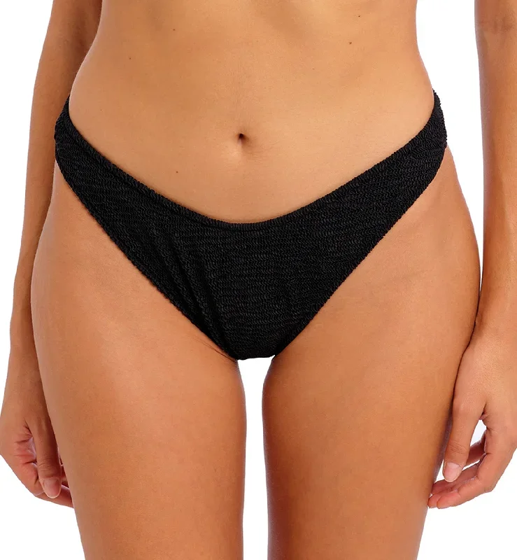 Freya Ibiza Waves High Leg Bikini Swim Brief (203885)- Black