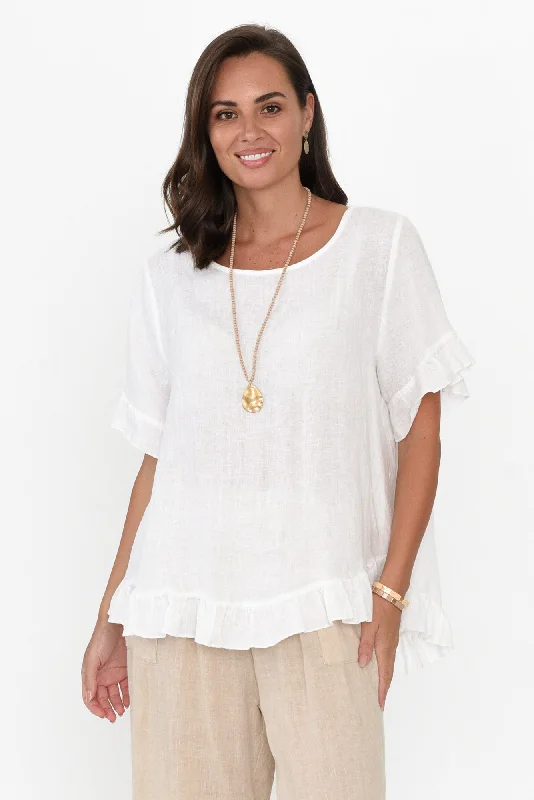 genevieve-white-linen-frill-top