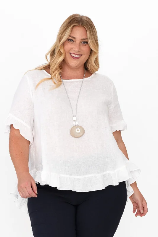 genevieve-white-linen-frill-top