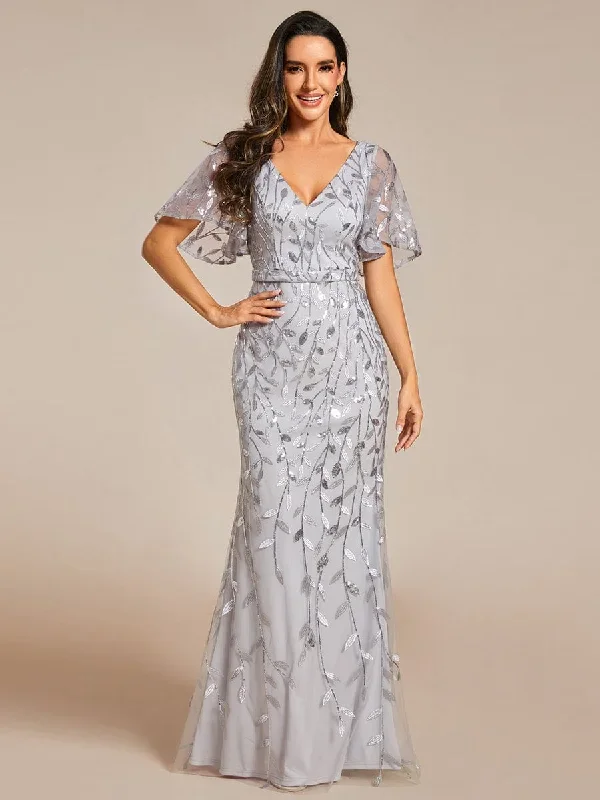 gorgeous-v-neck-leaf-sequined-fishtail-party-dress-ep00692