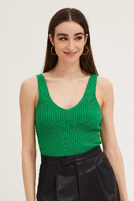 green-knit-top-sleeveless-crop-v-neck-kn1596-40jb