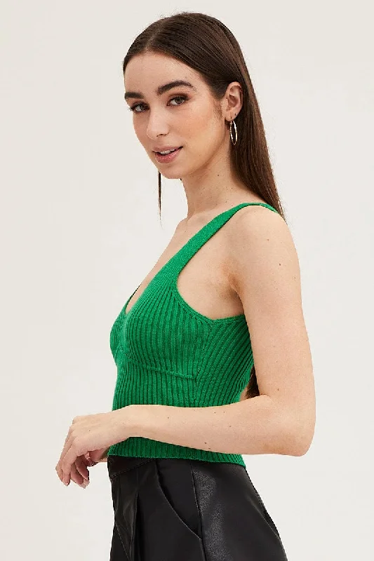 green-knit-top-sleeveless-crop-v-neck-kn1596-40jb